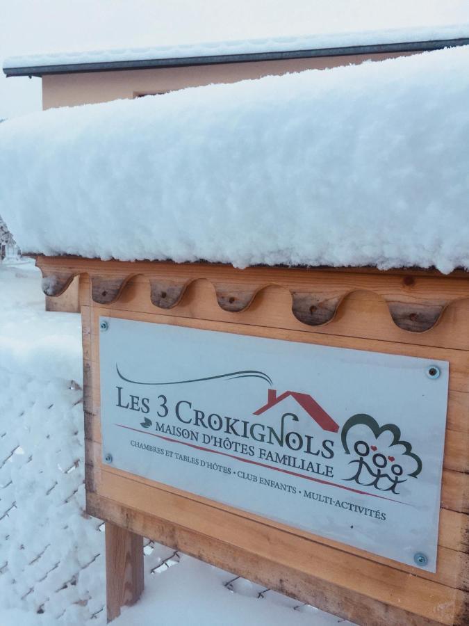 Les 3Crokignols, Maison D'Hote Familiale. Saffloz Bagian luar foto