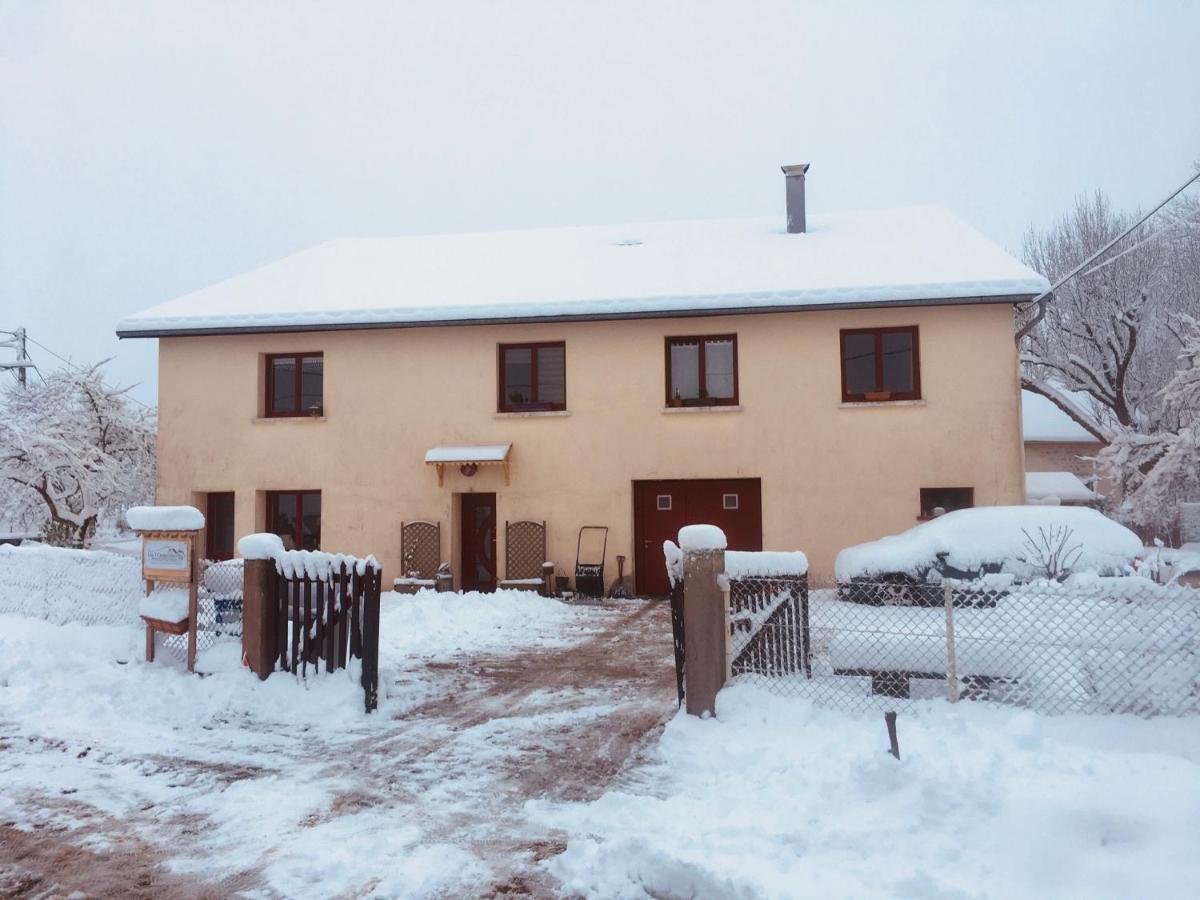 Les 3Crokignols, Maison D'Hote Familiale. Saffloz Bagian luar foto