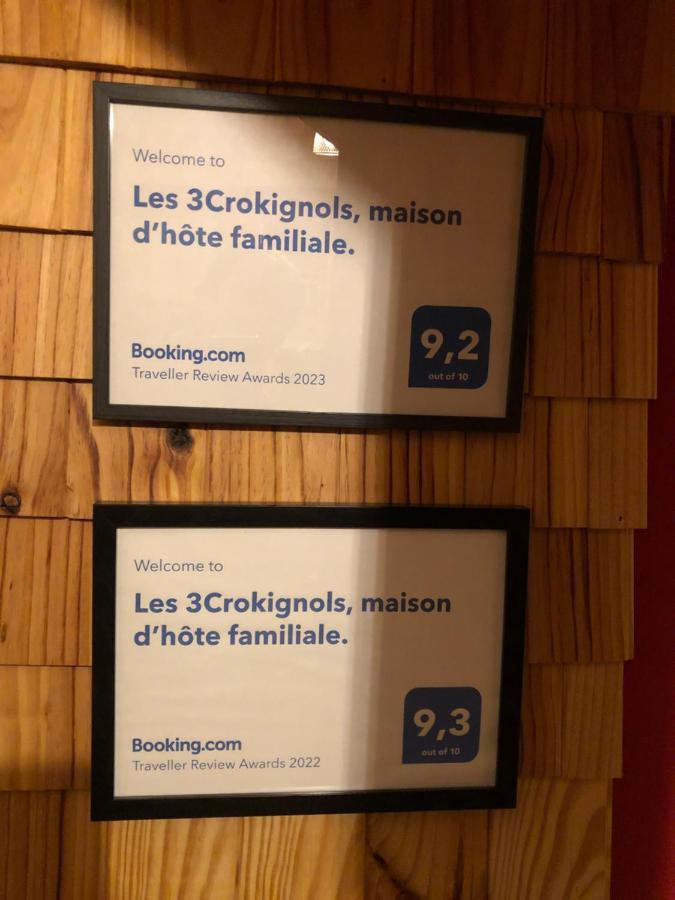 Les 3Crokignols, Maison D'Hote Familiale. Saffloz Bagian luar foto